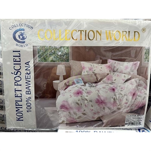 Komplet pościel COLLECTION WORLD 2cz 140x200cm