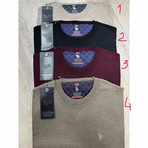 Sweter męski okrągły produkt Turecki  L-3XL