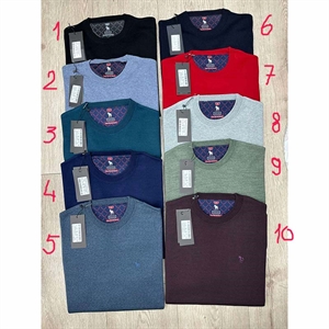 Sweter męski okrągły produkt Turecki  L-3XL