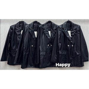 Marynarka ze sztucznej skóry produkt Włoski  S-XL