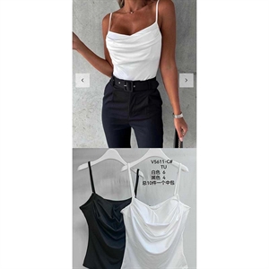 Bluzka damska bez rękawów