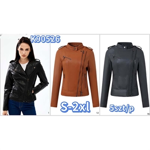 Kurtka skórzana damska  S-2XL