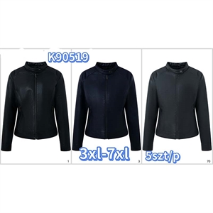 Kurtka skórzana damska BIG SIZE  3XL-7XL