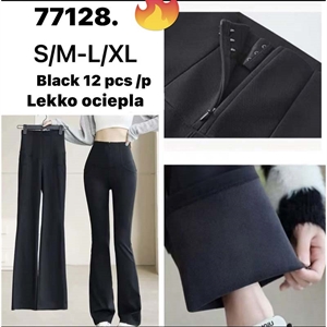 Legginsy lekko ocieplane damskie (S/M-L/XL)