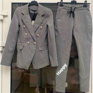 Komplet Marynarka + Spodnie produkt Włoski  2XL-6XL