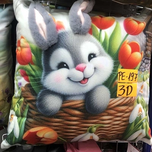 Poszewka wielkanocna  3D 40x40cm