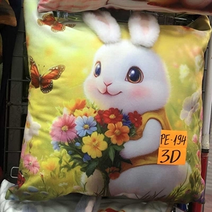 Poszewka wielkanocna  3D 40x40cm