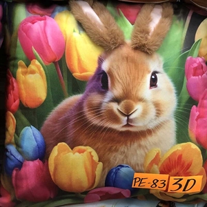 Poszewka wielkanocna  3D 40x40cm