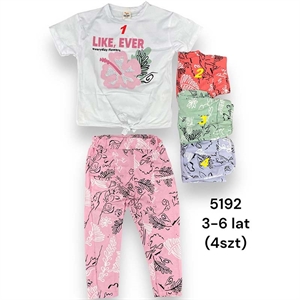 Kmplet dziewczęcy 3-6 lat