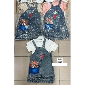 Kmplet dziewczęcy 2-5 lat