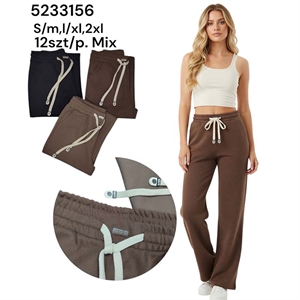 Spodnie damskie szerokie nogawki (S-2XL)