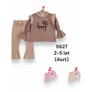 Komplet dziewczęcy 2-5 lat