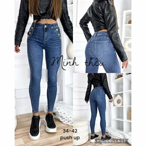Jeansy damskie Push Up  34-42