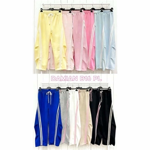 Spodnie szerokie nogawki damskie produkt Włoski