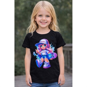 Koszulka dziewczęca (4-14) - Produkt Włoski