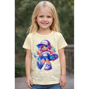 Koszulka dziewczęca (4-14) - Produkt Włoski