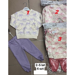 Komplet dziewczęcy 2-5 lat