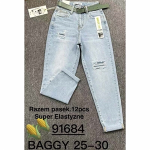 Jeansy baggy fit  25-30
