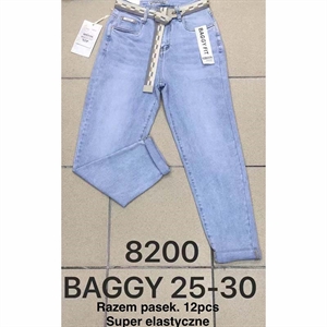 Jeansy baggy fit  25-30