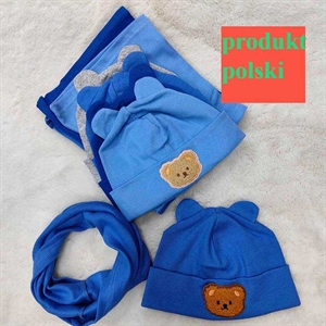 Komplet Czapka + Komin