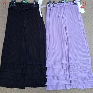 Spodnie plisowane dziewczęce  6-16 lat