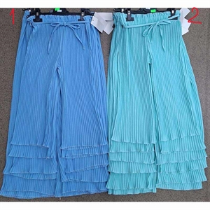 Spodnie plisowane dziewczęce  6-16 lat