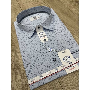Koszula męska z krótkim rękawem produkt Turecki  L-3XL