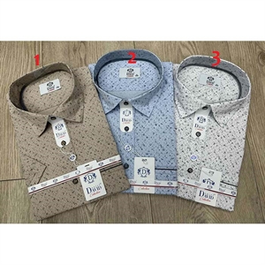 Koszula męska z krótkim rękawem produkt Turecki  L-3XL