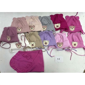 Komplet Czapka + Chustka  44