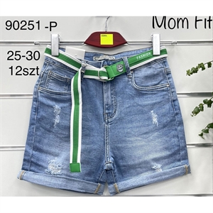 Szorty jeansowe mom fit  25-30