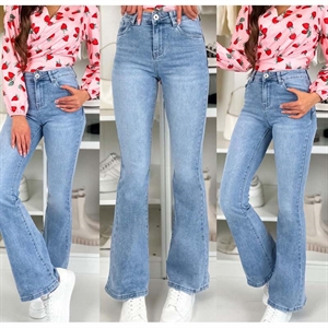 Jeansy dzwony damskie  34-42