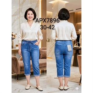 Rybaczki jeansowe damskie 30-42