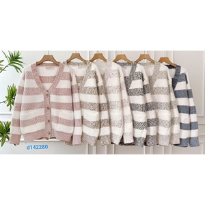 Sweter damski zapinany na guziki