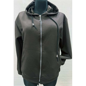 Bluza damska rozpinana na zamek z kapturem produkt Polski  M-2XL