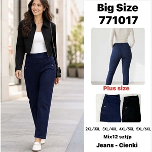 Spodnie damskie Big Size  2XL/3XL-5XL/6XL