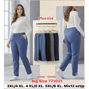 Spodnie damskie Big Size  3XL/4XL-5XL/6XL