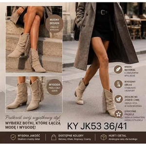 Botki damskie 36-41