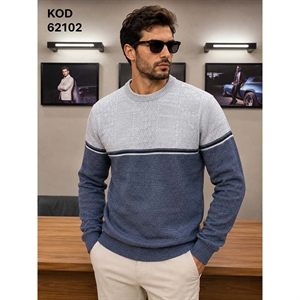 Sweter męski okrągły produkt Turecki  M-2XL