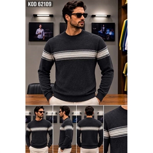 Sweter męski okrągły produkt Turecki  M-2XL