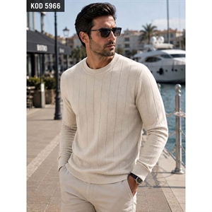 Sweter męski okrągły produkt Turecki  M-2XL