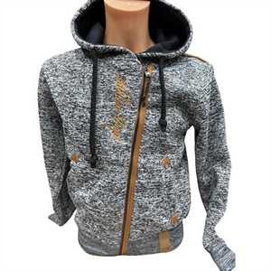 Bluza chłopięca rozpinana na zamek z kapturem produkt Turecki  140-164