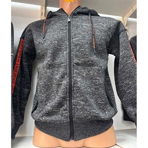 Bluza chłopięca rozpinana na zamek z kapturem produkt Turecki  140-164