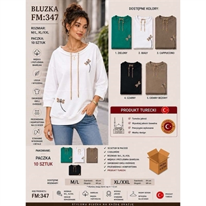 Cienka bluza damska (M/L-L/XL)