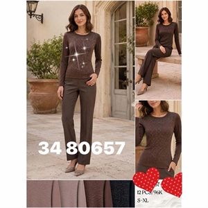 Bluzka damska z cekinami  S-XL