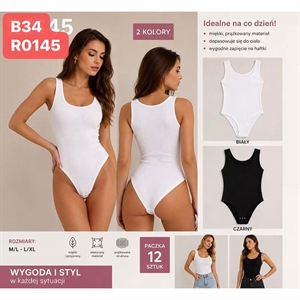 Body damskie bez rękawów  M/L-L/XL