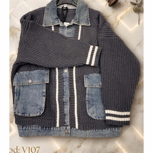 Sweter damski zapinany na guziki