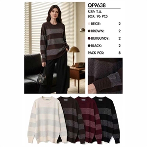 Sweter damski okrągły