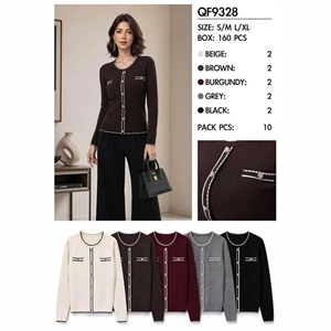 Sweter damski okrągły  S/M-L/XL