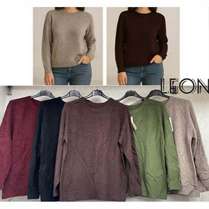 Sweter damski okrągły