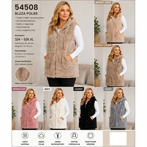 Bluza polarowa 3/4-5/6XL